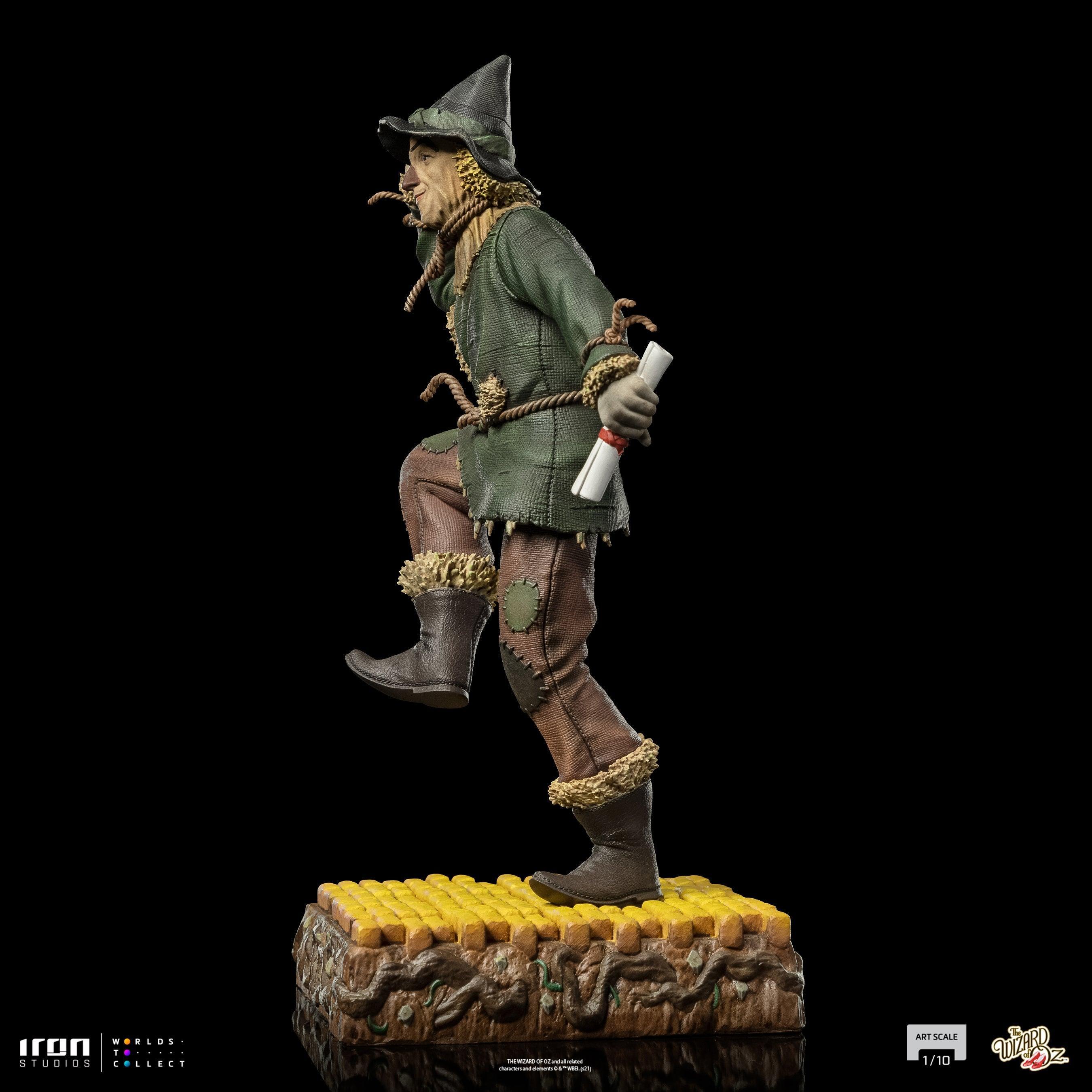 Iron Studios Wizard of Oz Scarecrow BDS Art Scale 1/10 Statue - Collectible Movie Figure for Home Decor & Fan Display