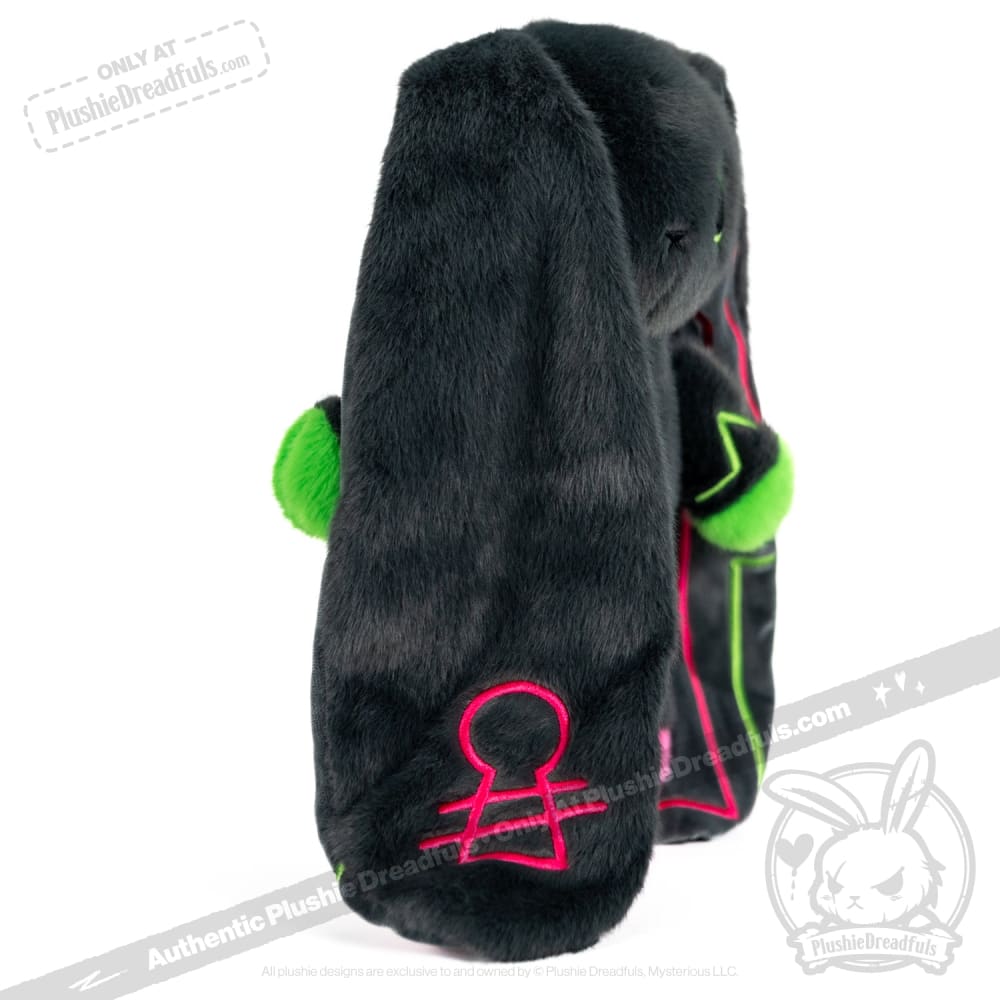 Plushie Dreadfuls DPDR Rabbit Stuffed Animal - Soft Plush Toy for Anxiety Relief, Mental Health Awareness & Comfort | Perfect Gift for Therapy, PTSD Support & Emotional Wellness