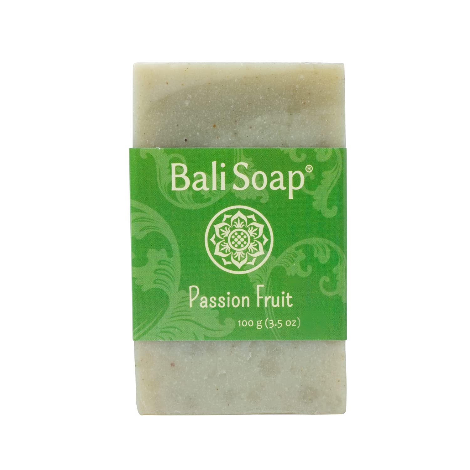 Bali Soap - Natural Passion Fruit Exfoliating Bar Soap for Men & Women - Vegan, Handmade Bath, Body & Face Cleanser - 3 Pack (3.5 Oz Each) - Perfect for Sensitive Skin & Spa Day at Home