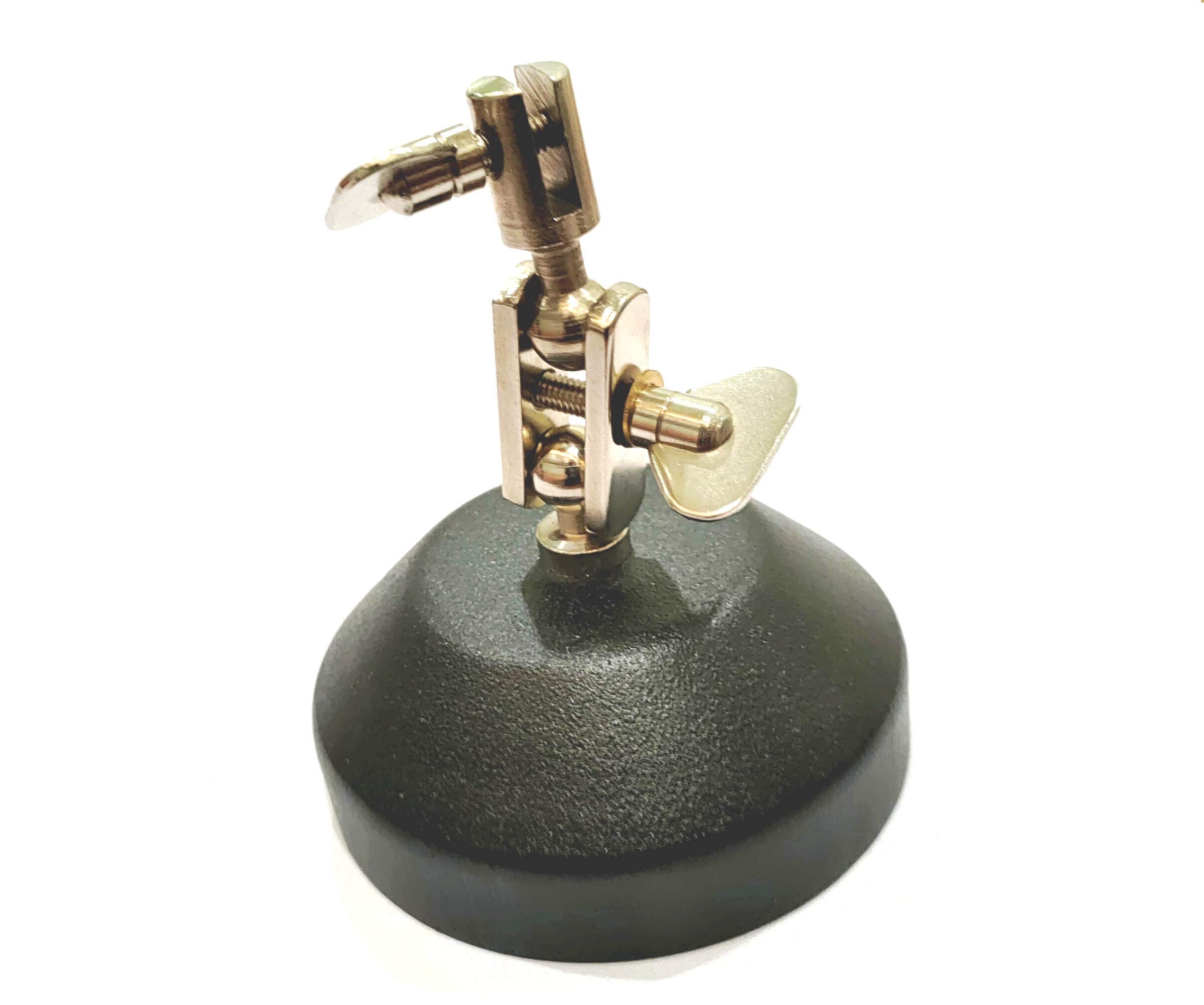 Premium Third Hand Round Base Jewelry Tool - Perfect for Soldering, Beading & Wire Wrapping - Essential Jewelry Making Supplies for DIY Crafters & Professionals