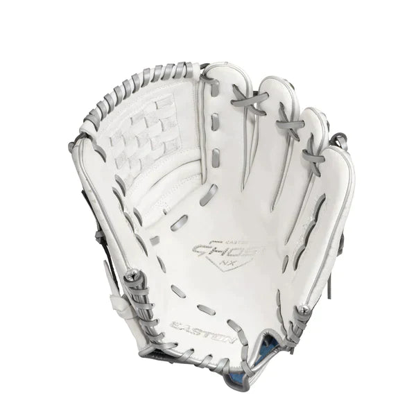 Easton Ghost NX 12.5 Inch Left-Hand Throw Softball Glove - Premium Leather for Fastpitch & Slowpitch - Perfect for Infield, Outfield & Practice