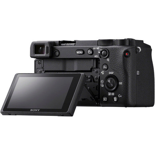 Sony Alpha a6600 Mirrorless Digital Camera with 18-135mm Lens - 4K Video, Real-Time Eye AF, Weather-Sealed Body for Travel & Vlogging