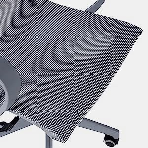 Ergonomic Mesh Office Chair with Adjustable Height, Mid Back Support & Lumbar Cushion - Swivel Computer Desk Chair with Armrests for Home Office, Conference Room & Gaming - Breathable Gray Task Chair for Long Work Sessions
