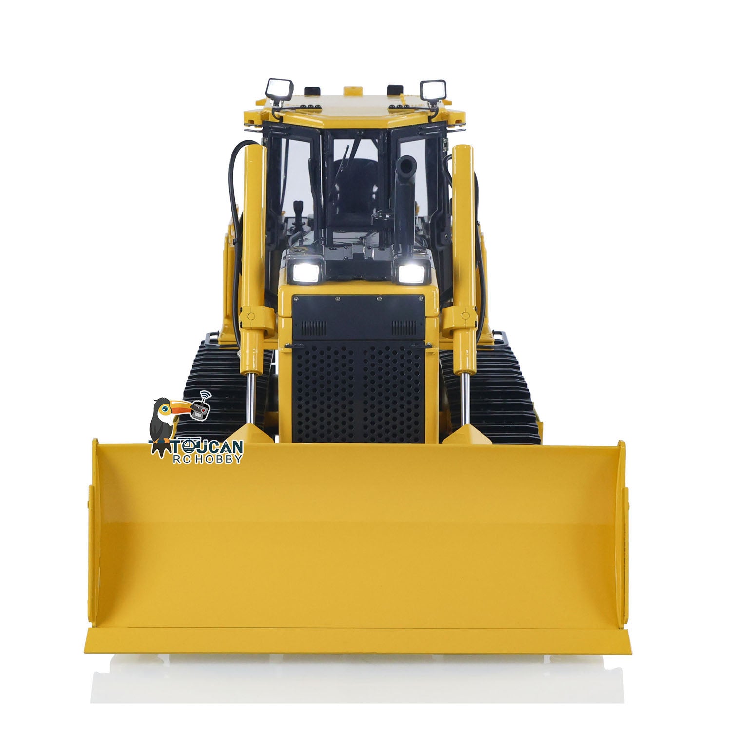 1/12 Scale RC Metal Hydraulic Bulldozer D65EX - Radio Controlled Construction Vehicle with I6S Light & Sound System | RTR Ready-to-Run Heavy Equipment Model for Adults & Kids | Perfect for Construction Simulation, Collecting, and Outdoor Play