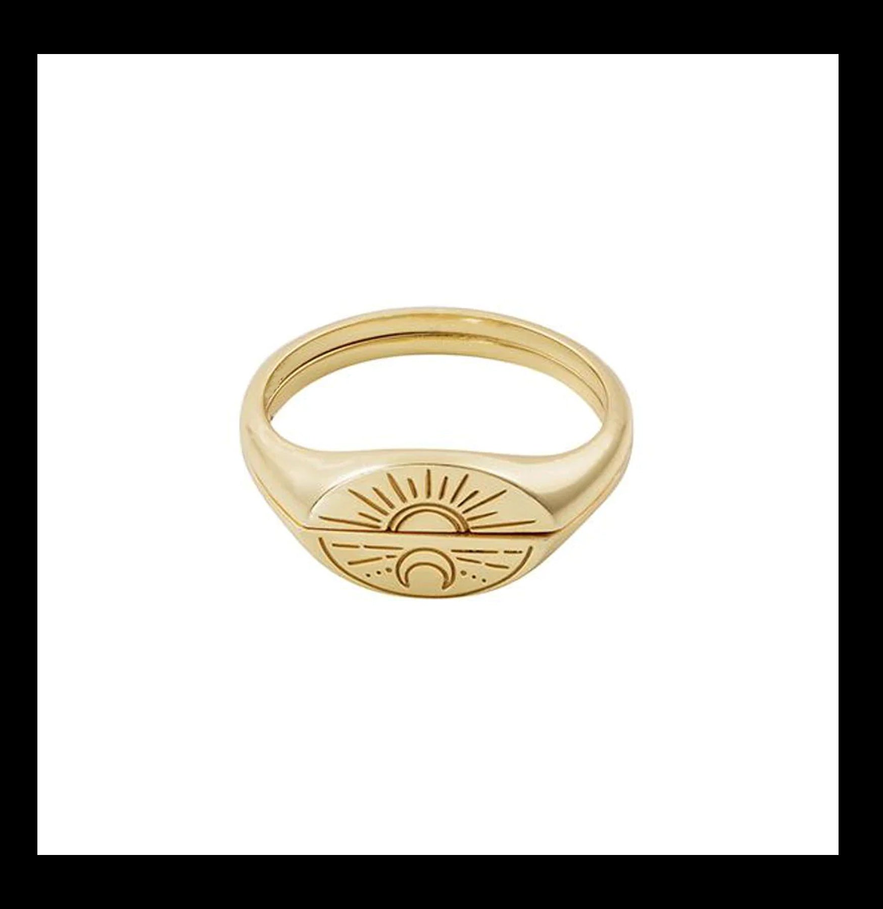 Sunset & Sunrise Stacking Rings Set - Dainty Gold & Silver Layered Rings for Women - Perfect for Everyday Wear, Stacking Jewelry & Boho Fashion