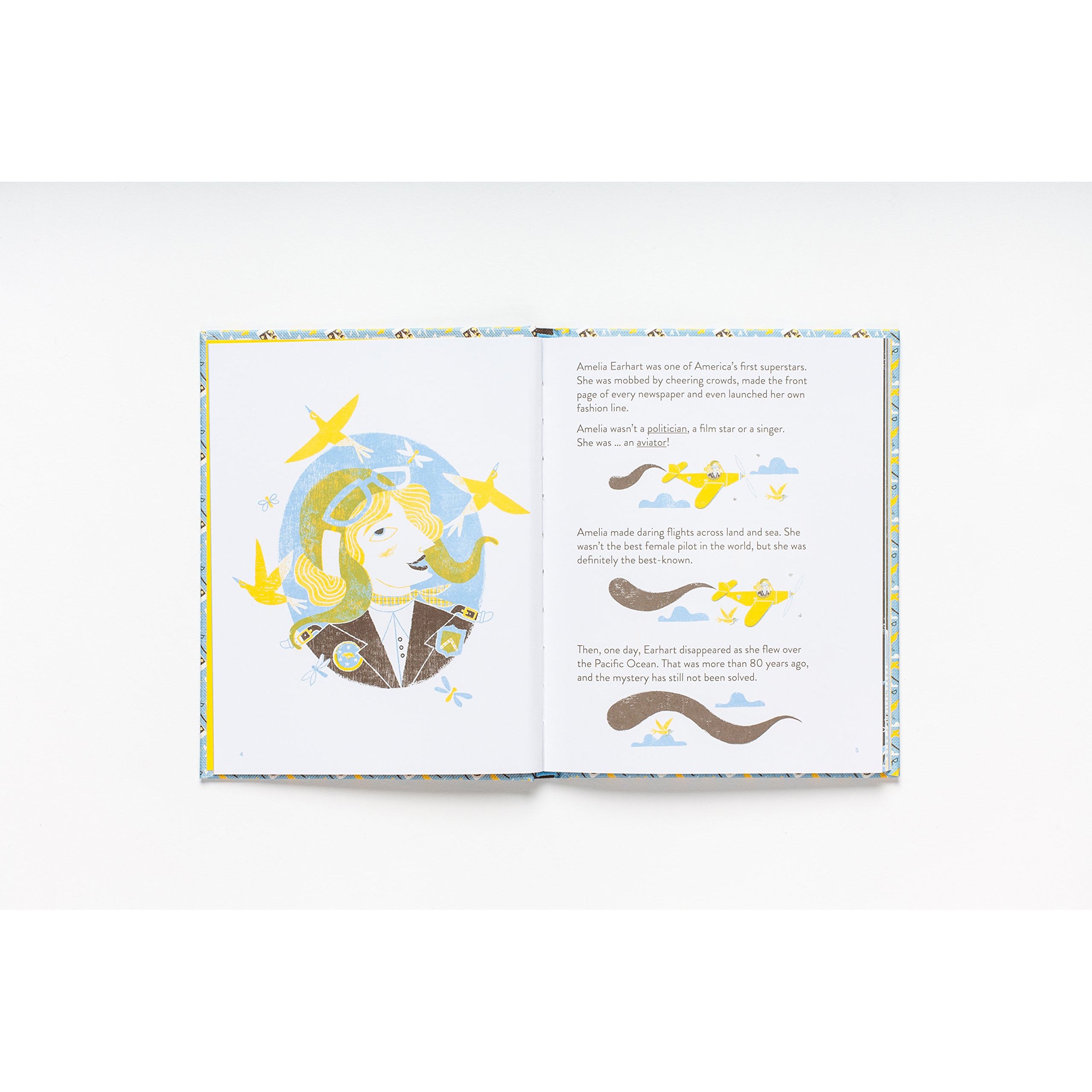 Amelia Earhart Biography Book - Little Guides to Great Lives Series | Inspirational Stories for Kids & Adults | Perfect for Homeschooling, Classroom & Gift Giving