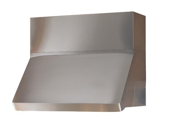 WP29M484SB Centro 48-Inch Stainless Steel Professional Range Hood - 300-1650 CFM Internal/External Blower - Best for Modern Kitchens & Restaurant-Style Cooking