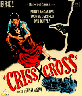Criss Cross Blu-ray DVD | Classic Film Noir Movie | Perfect for Movie Nights & Vintage Film Collectors