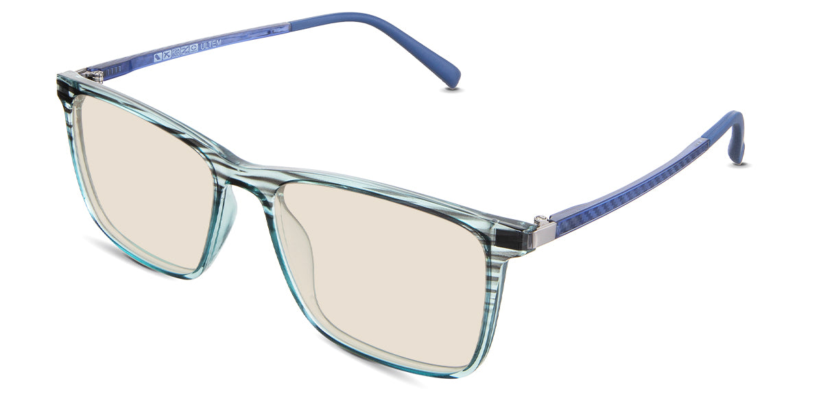 Hugo Men's Prescription Tinted Glasses - Stylish & UV Protection for Driving, Reading & Outdoor Activities