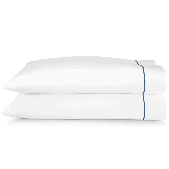 Luxury Embroidered Percale Pillowcases Set of 2 - 100% Cotton Hotel Quality Bedding for Ultimate Comfort - Perfect for Master Bedroom, Guest Room & Home Decor