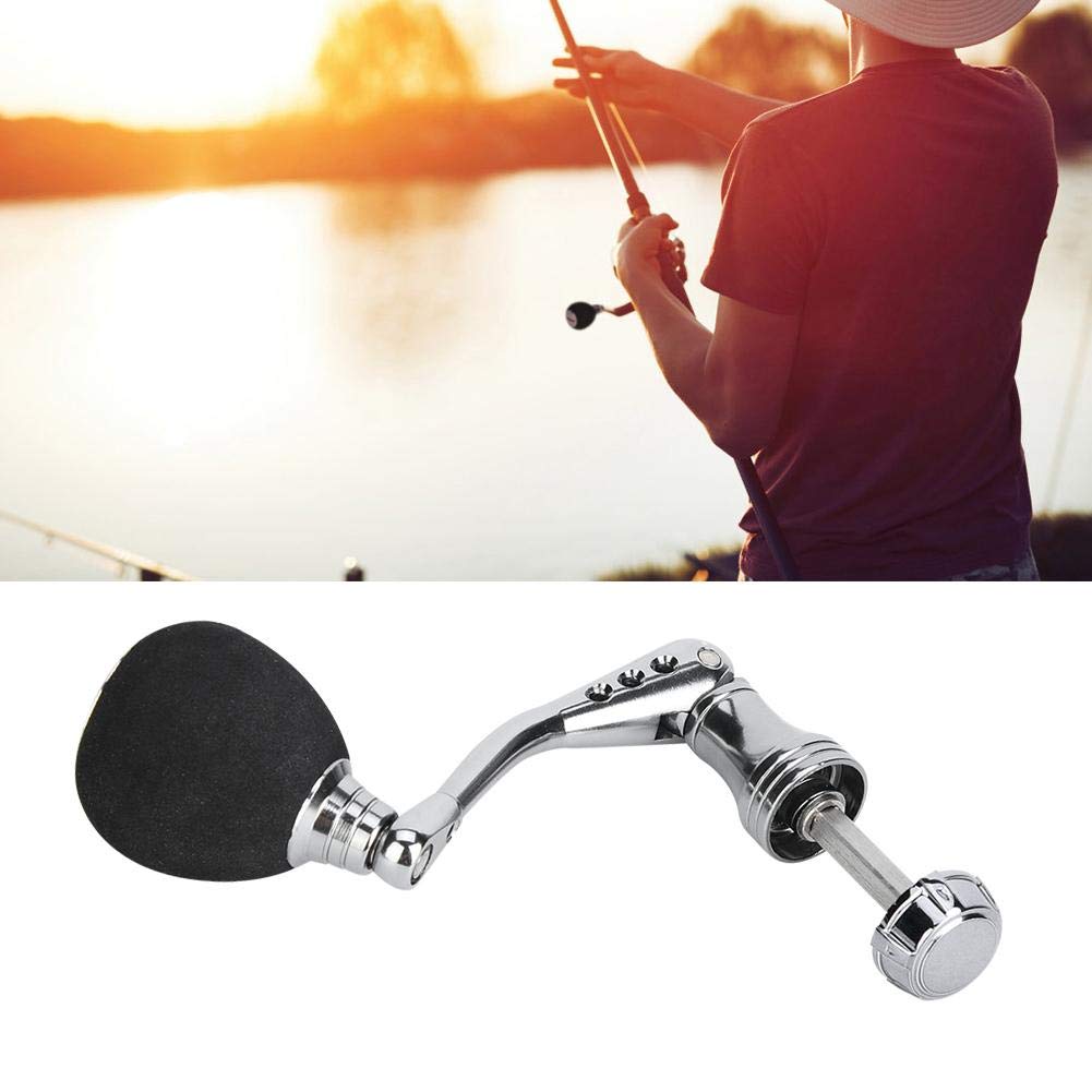 Premium CNC Metal Fishing Reel Handle Replacement - Durable Rocker Arm for (M) Fishing Reels - Fishing Tackle Accessory & Maintenance Tool - Perfect for Saltwater, Freshwater Fishing & DIY Reel Repair