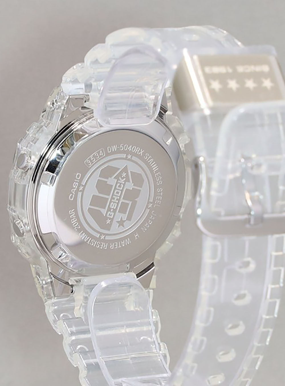 CASIO G-Shock DW-5040RX-7JR 40th Anniversary Clear Remix Limited Edition Watch - Made in Japan, JDM Exclusive - Perfect for Outdoor Sports, Collectors & Street Fashion