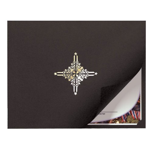 Black With Gold Star