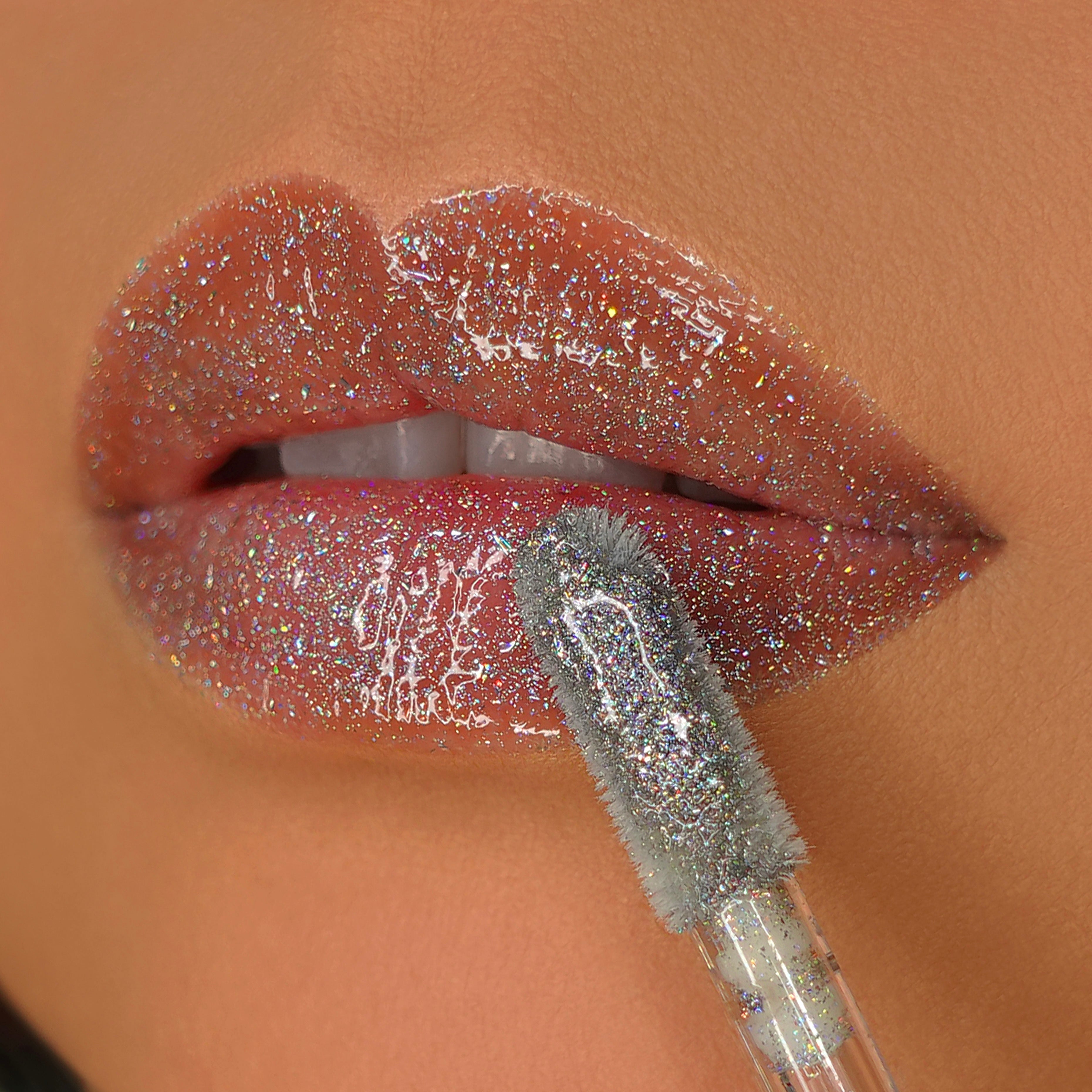 Holographic Gloss PR Box - Shimmering Cosmetic Packaging for Makeup & Beauty Products | Perfect for Lip Gloss, Nail Polish & Gift Sets