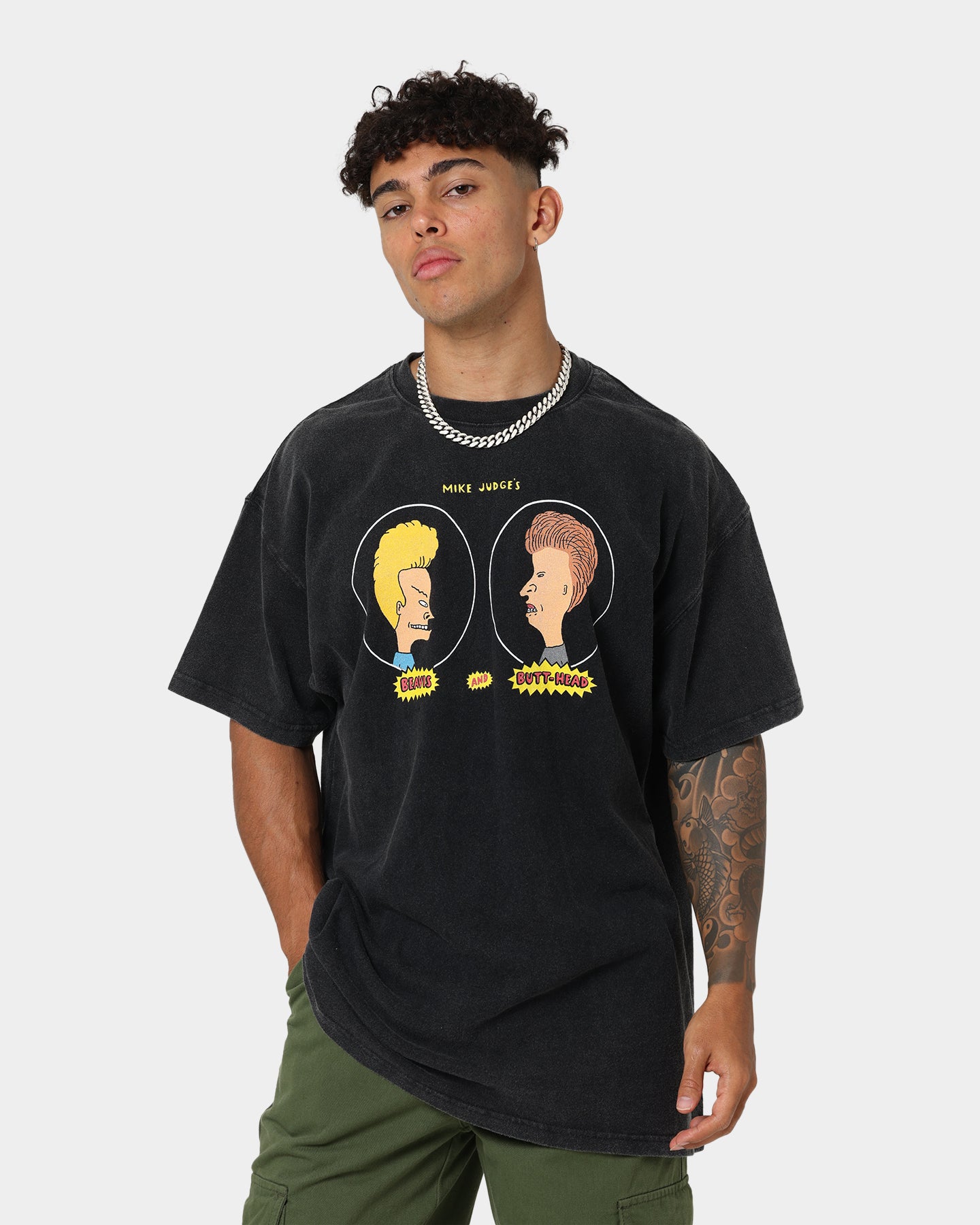 Vintage Beavis & Butthead Graphic T-Shirt - Black Retro Cartoon Tee for Men & Women - Perfect for Casual Wear, Parties, and 90s Nostalgia Fans