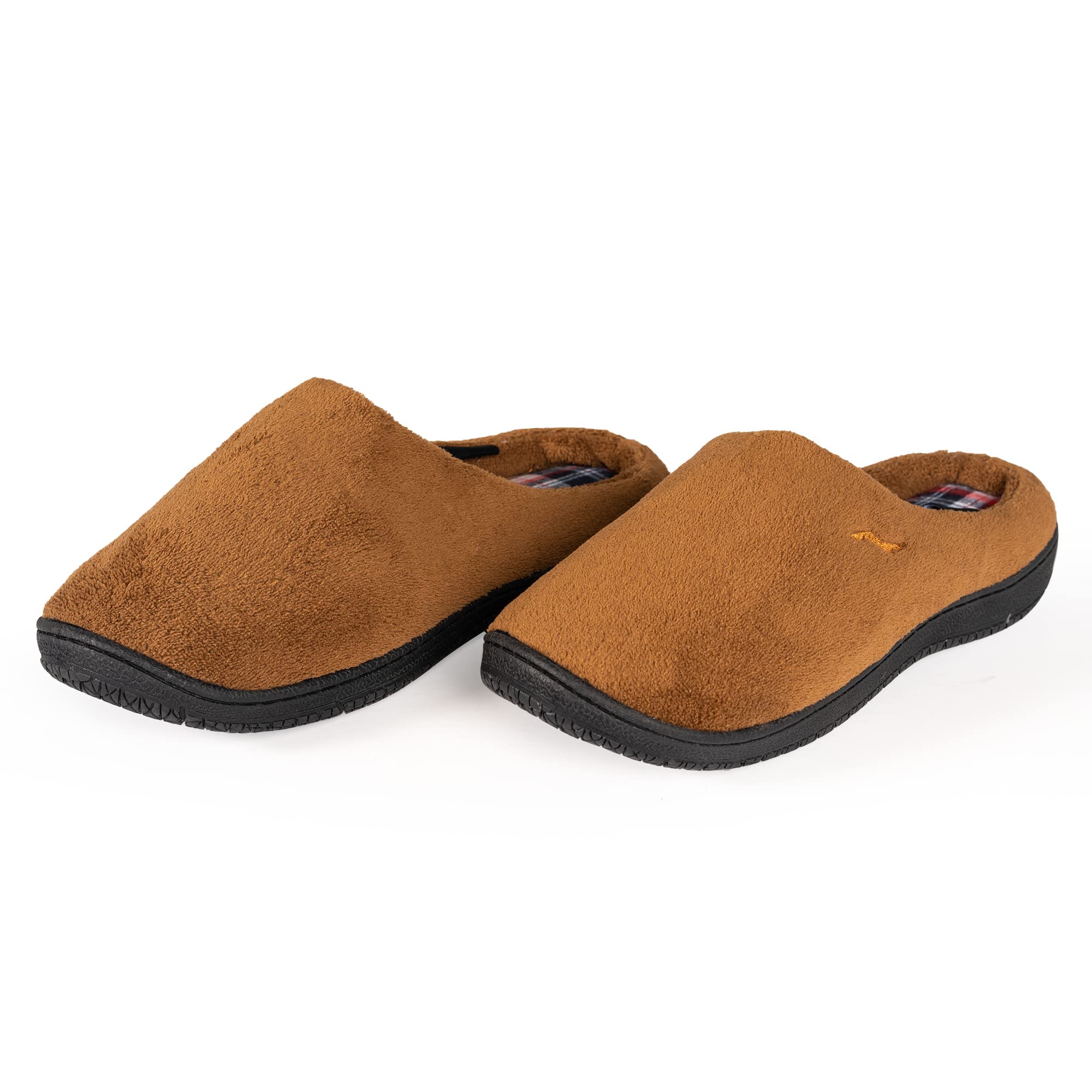 NORTY Men's Slip-On Clog Slippers with Memory Foam - Comfortable Indoor House Shoes for Men - Perfect for Relaxing at Home, Lounging & Casual Wear