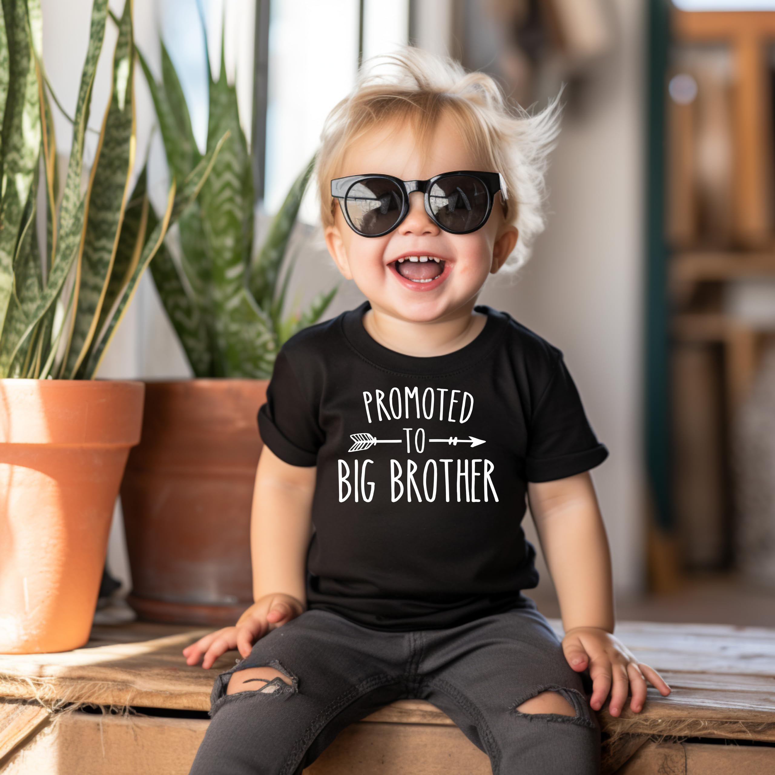Big Brother Announcement Shirt for Boys - Cute Sibling Reveal Outfit | Gender Reveal, Newborn Photo Shoot, Pregnancy Announcement Gift