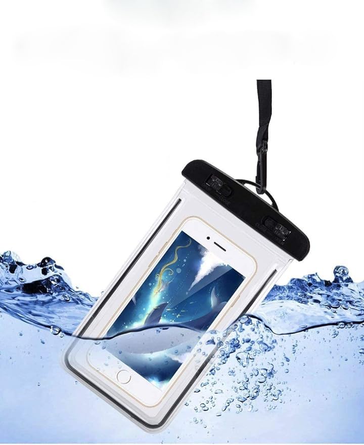 Waterproof Phone Pouch 4-Pack - IPX8 Underwater Phone Case Dry Bag with Lanyard for iPhone 15/14/13 Pro Max & Samsung Galaxy S24 Ultra/S23+/S22/S21/Pixel - Perfect for Swimming, Snorkeling, Beach & Water Sports