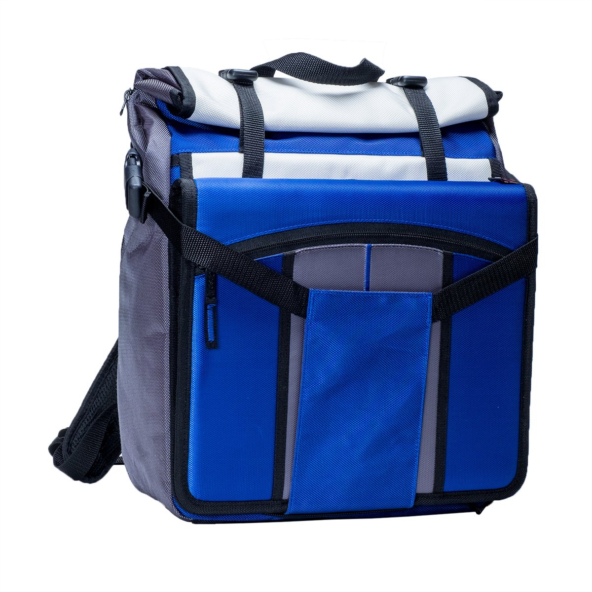 Case-It Laptop Backpack 2.0 with Hide-Away Binder Holder - Water-Resistant School & Travel Backpack for 13-15 Inch Laptops (Magenta, BKP-202-MAG) - Perfect for College Students, Office Commuters & Business Travel