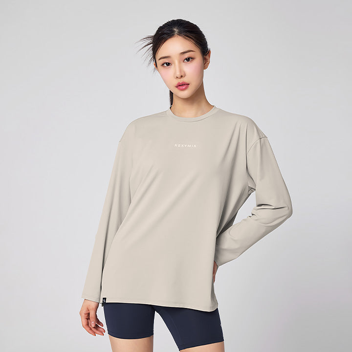 Premium Feather Soft Basic Long Sleeve T-Shirt for Women - Comfortable Everyday Casual Wear - Perfect for Layering, Office, and Weekend Outfits
