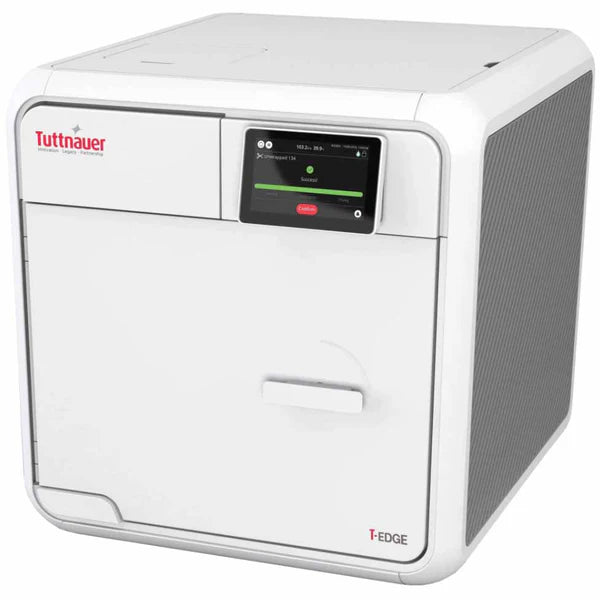 Tuttnauer T Edge 10 Autoclave Sterilizer - 10L Capacity, Class B for Dental, Medical & Tattoo Equipment - Perfect for Clinics, Salons & Labs