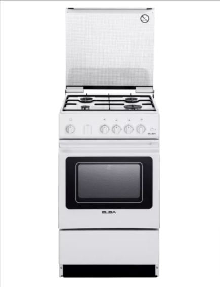 Elba EGC536WH 30 Inch Free Standing Electric Cooker - Perfect for Home Kitchens, Restaurants & Small Spaces