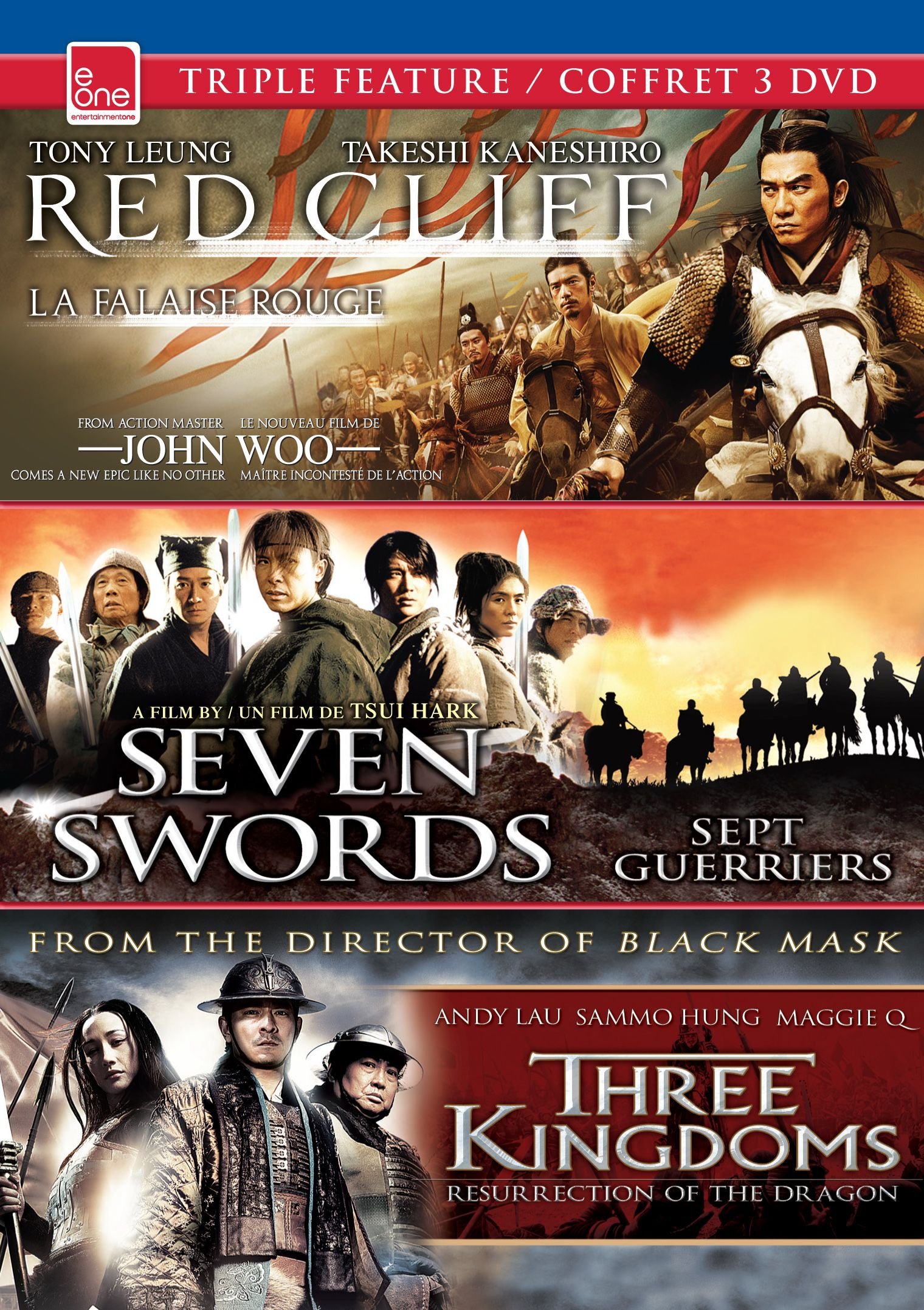 Red Cliff, Seven Swords & Three Kingdoms - Classic Chinese Historical Action Movies Collection for Home Entertainment & Cultural Enthusiasts