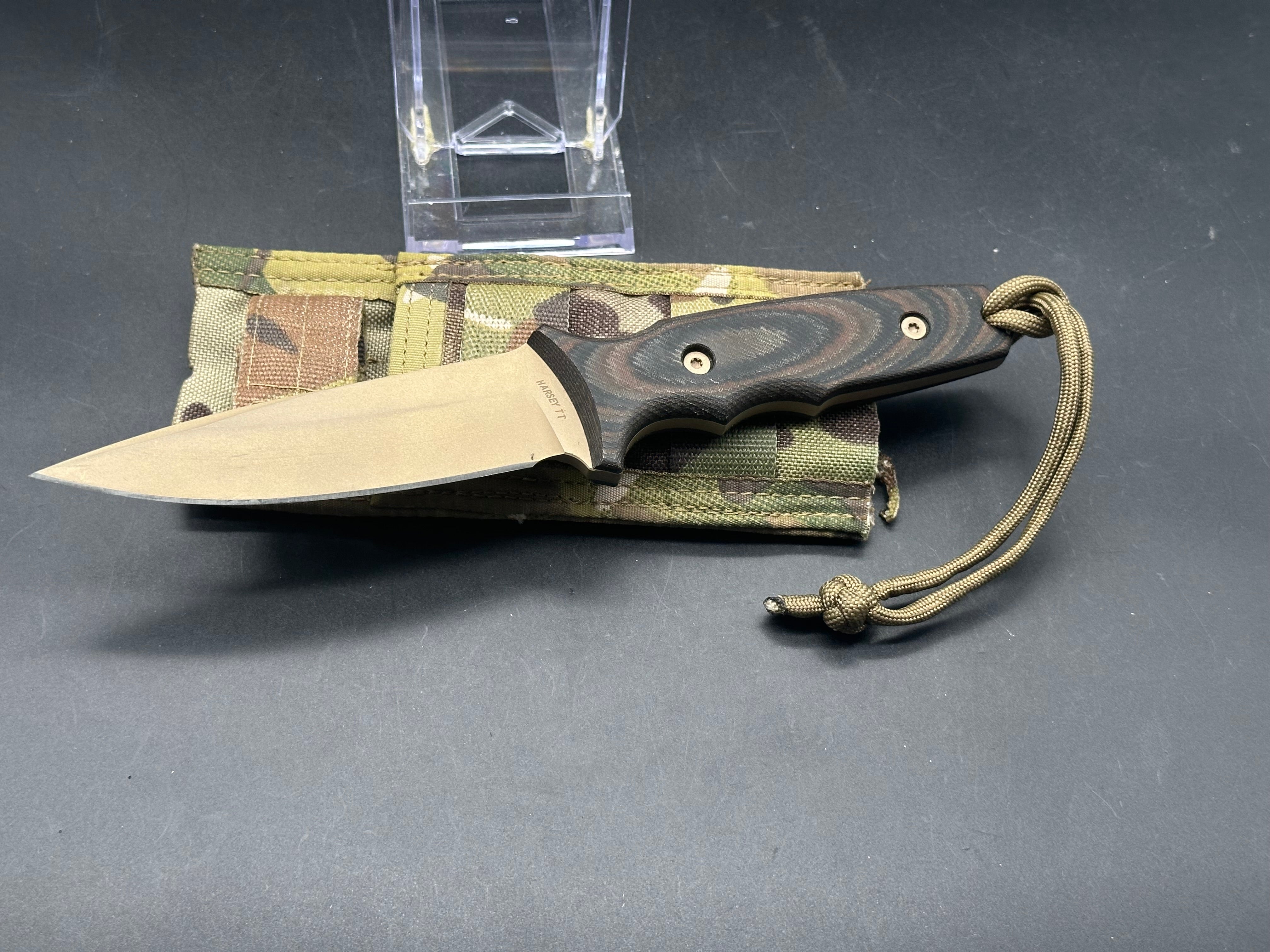 Spartan Blades Harsey TT Fixed Blade Knife 4.5