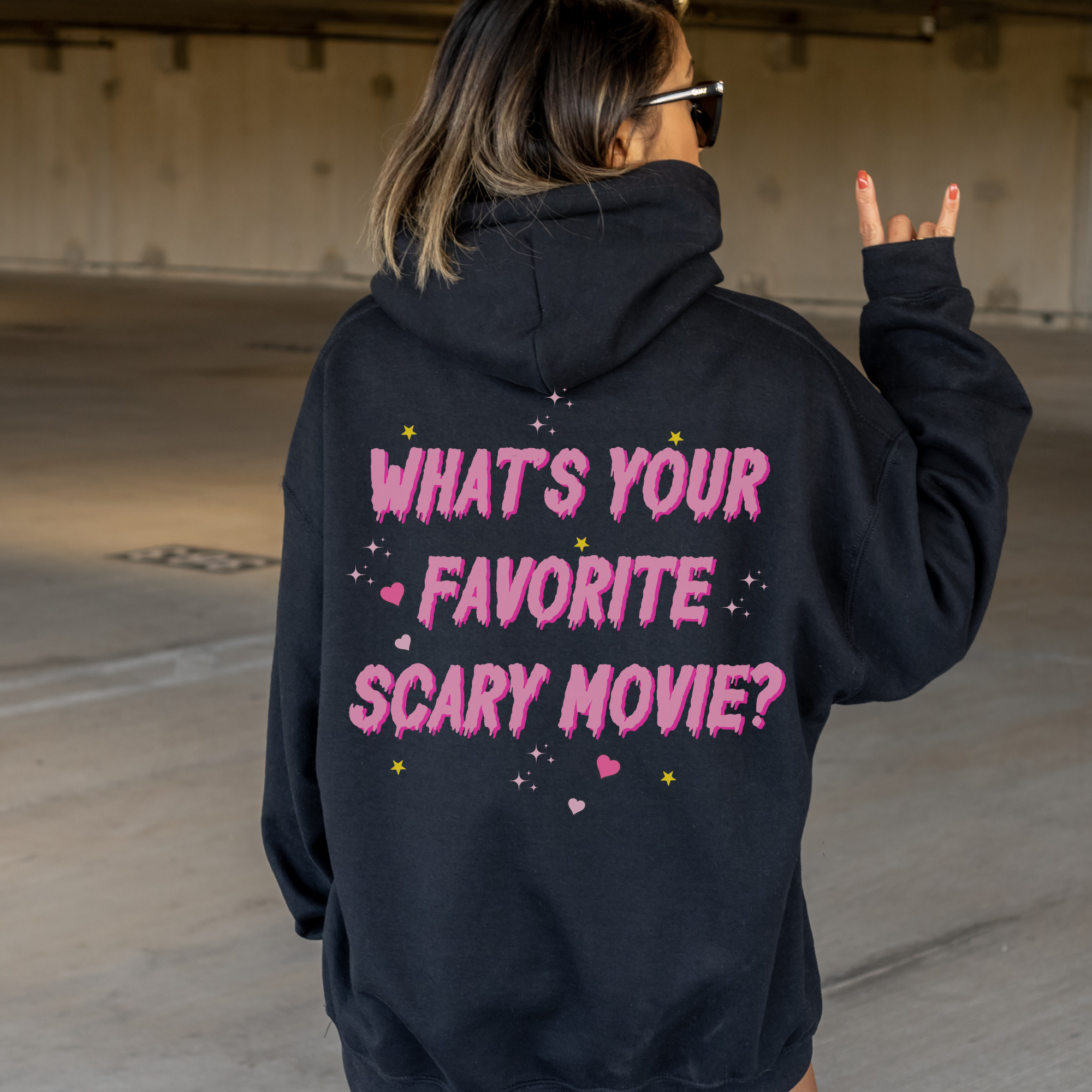Ghostface Scream Halloween Hoodie - Horror Movie Costume & Scary Cosplay Outfit for Halloween Parties & Horror Conventions