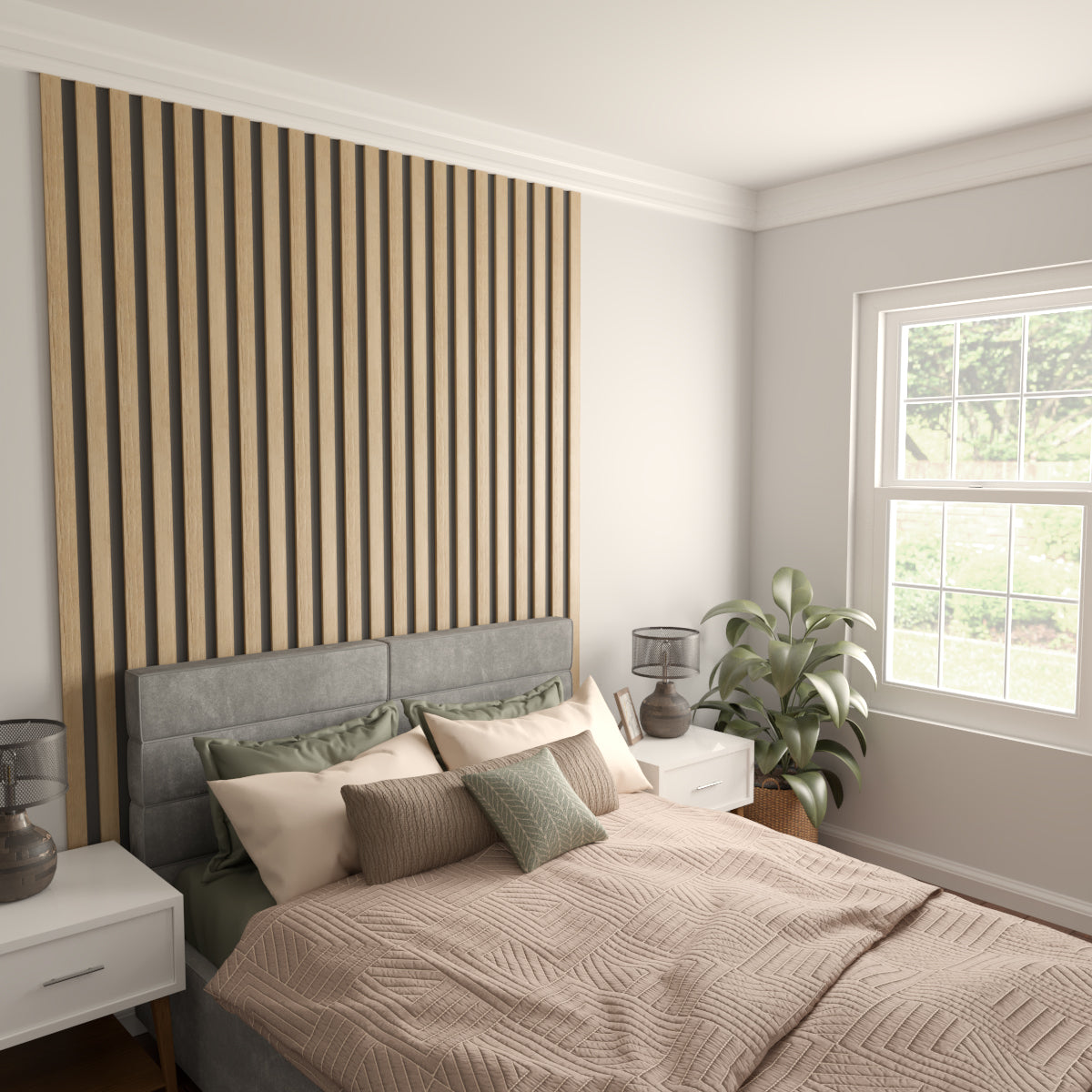 Premium Stain-Grade Hardwood Slats - Traditional Solid Wood Slats for DIY Furniture, Bed Frames & Home Decor Projects - Perfect for Rustic, Farmhouse & Modern Interior Design Styles