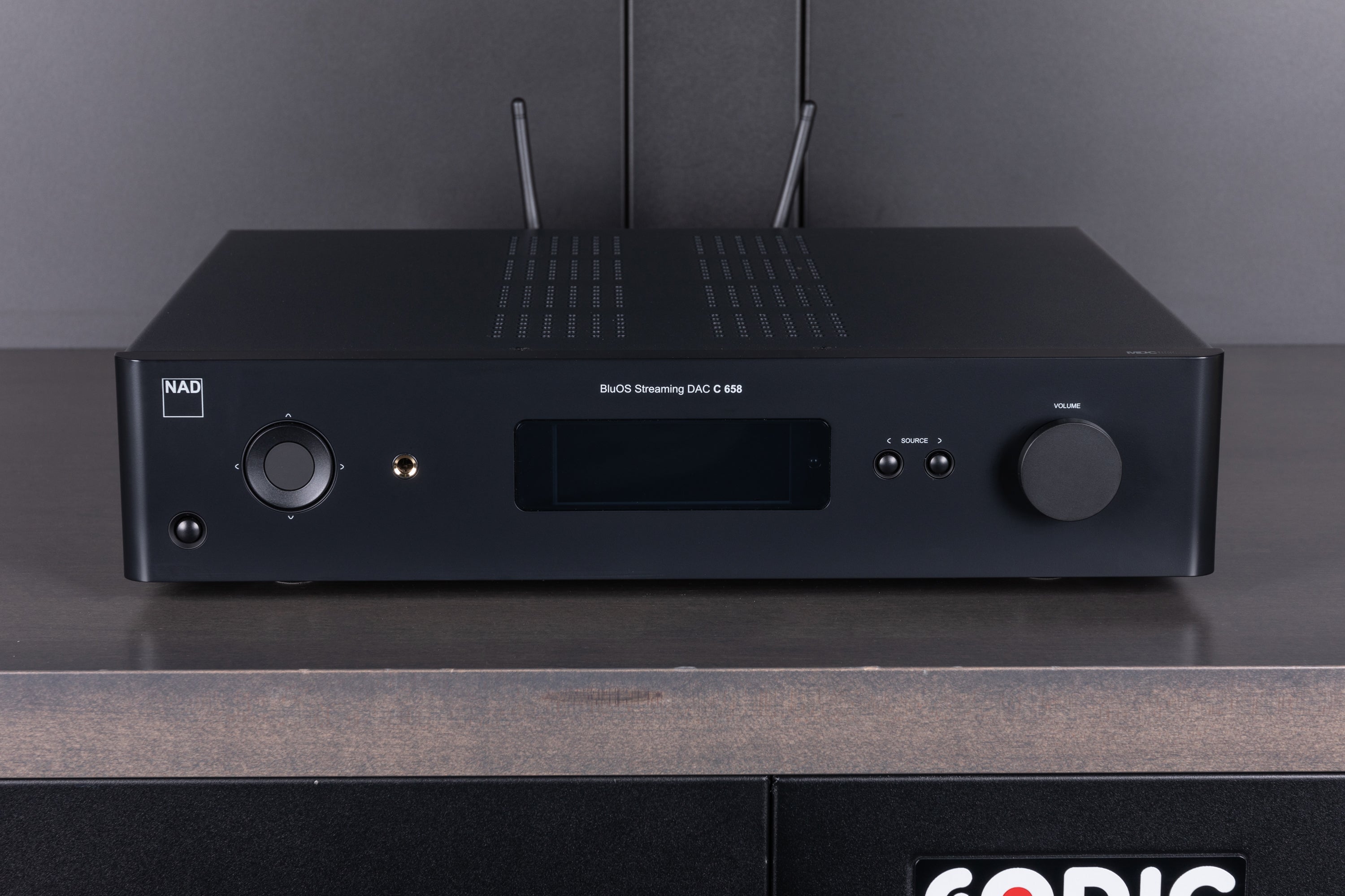 NAD C658 BluOS Streaming DAC Preamp - High-Resolution Audio for Home Theater & Music Systems | Perfect for Audiophiles & Home Entertainment Setups