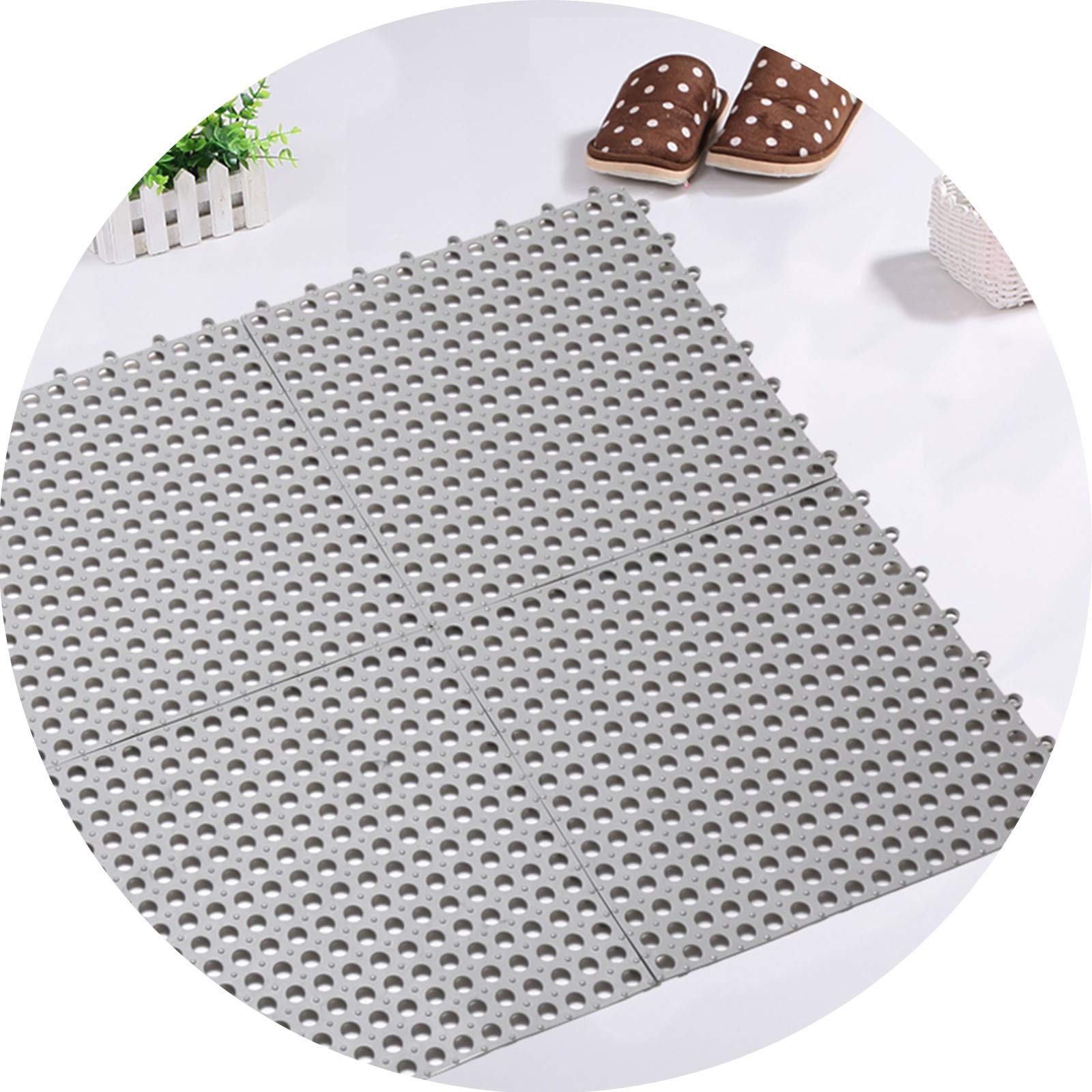 XXIOJUN Non-Slip PP Multi-Purpose Mat - Shock Absorbing, Easy Install DIY Flooring for Roller Skating & Basketball Courts | Perfect for Sports, Gym, and Play Areas