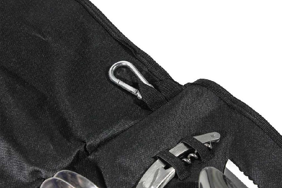 Front Runner Outfitters Premium Camping Kitchen Utensil Set - 12-Piece Outdoor Cooking Gear for Camping, Hiking & RV Adventures - Durable Stainless Steel Tools for Backpacking & Picnics