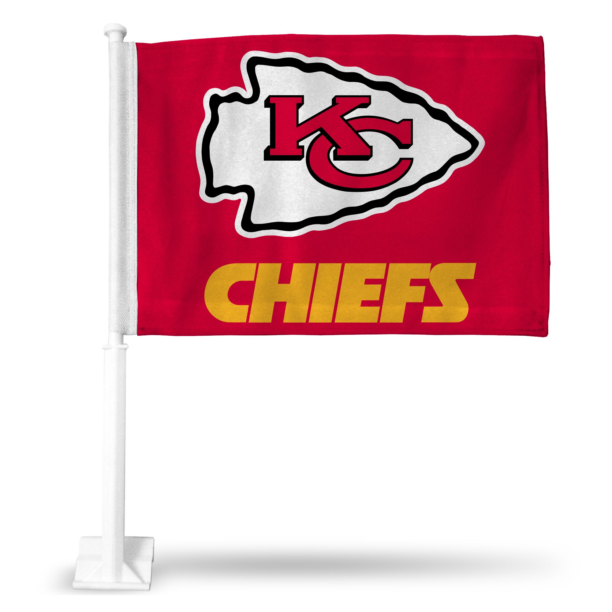 NFL Car Flag Double Sided - Officially Licensed Team Logo Car Accessory for Game Day, Tailgating & Road Trips - Fits Most Vehicles