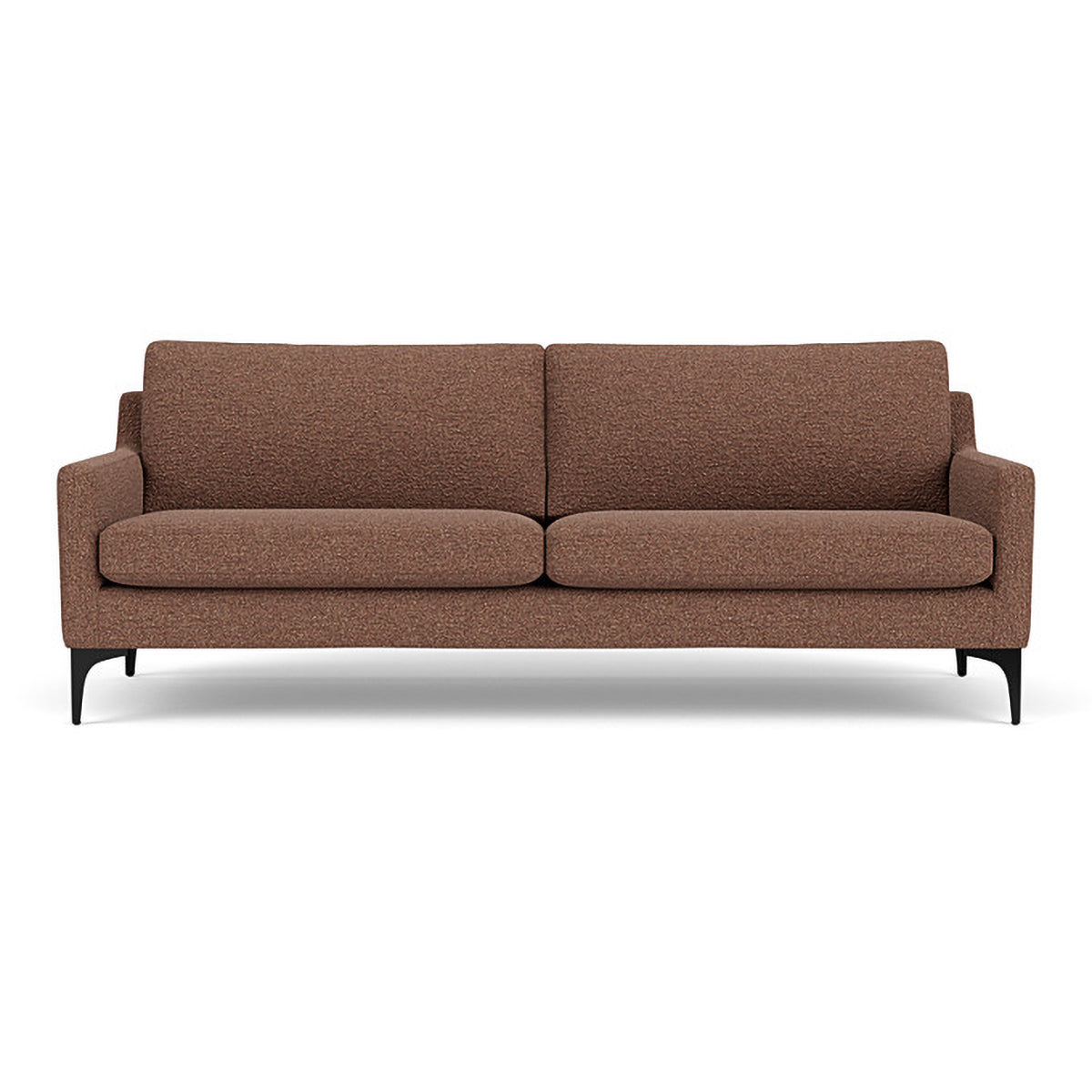 Astha Boucle 3 Seater Sofa - Modern Upholstered Couch with Soft Fabric for Living Room, Lounge & Office | Comfortable Sectional Sofa for Home Decor