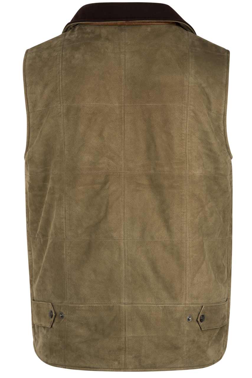 Premium Lone Pine Olive Verona Calf Torino Vest for Men - Stylish Casual & Formal Wear - Perfect for Office, Date Night & Outdoor Events