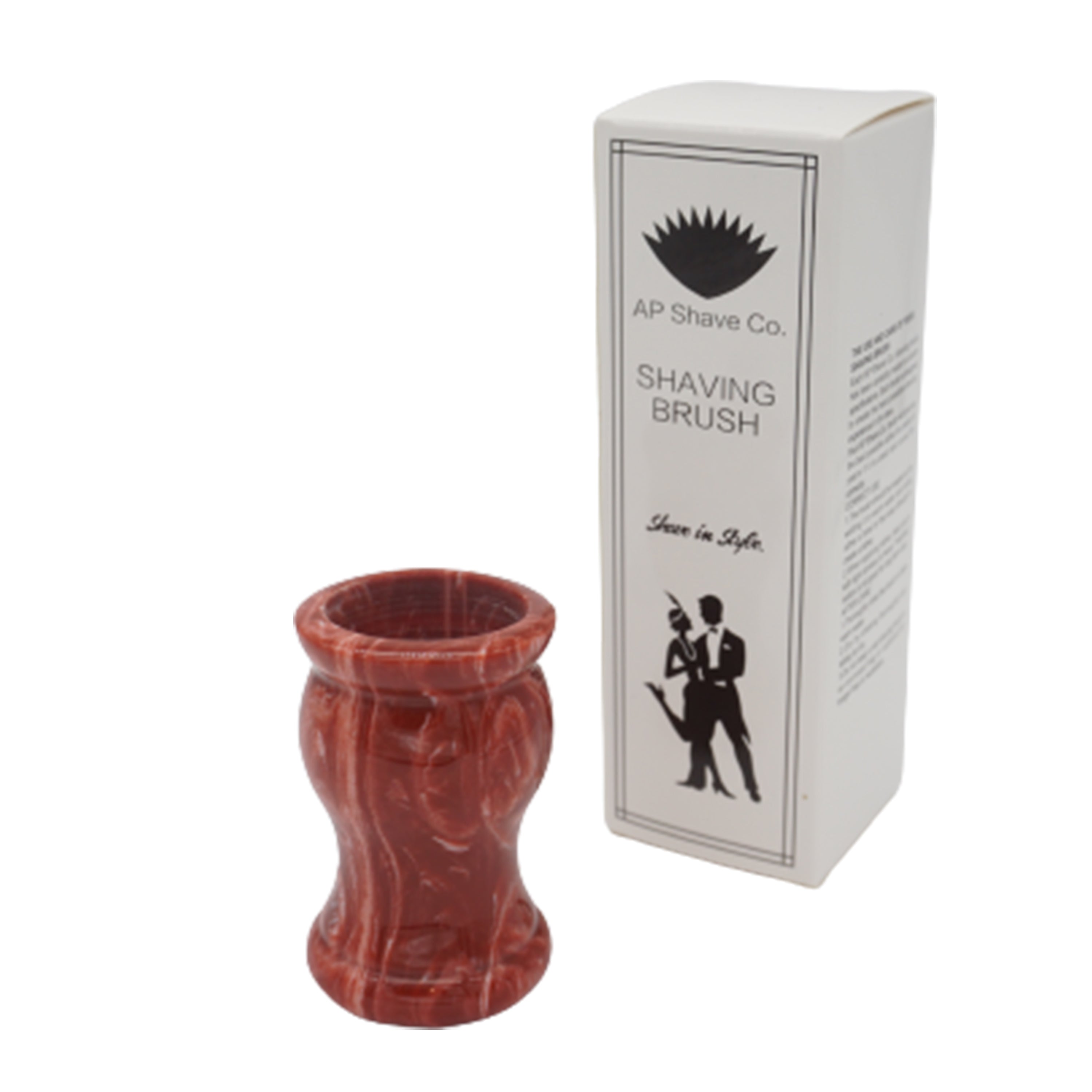 Premium Handmade Strawberry Cream Shaving Brush Handle - Fits 28mm & 30mm Knots - Perfect for Wet Shaving & Grooming Gifts for Men