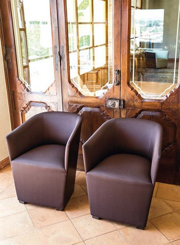 Bross Nest Armchair - Modern Comfortable Lounge Chair for Living Room, Bedroom & Office - Perfect for Relaxing, Reading & Working