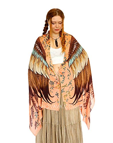 Handmade Pure Cotton Scarves - Hand Painted & Digital Printed Fashion Accessories for Women, Gift Ideas for Mother's Day, Birthday, Christmas