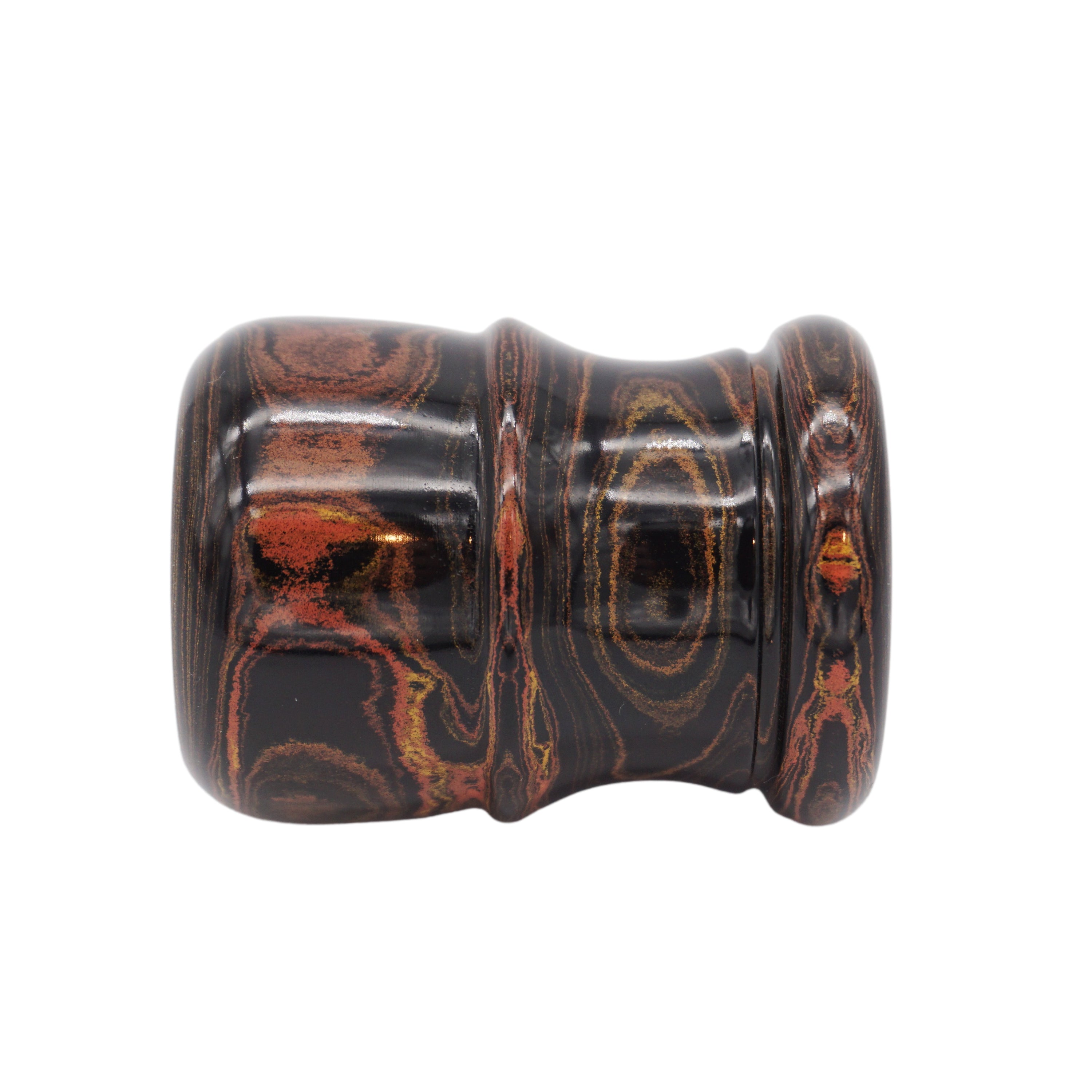 Premium Honey Ebonite Handmade Shaving Brush Handle - Fits 24mm & 26mm Knots - Perfect for Wet Shaving & Grooming Gifts for Men