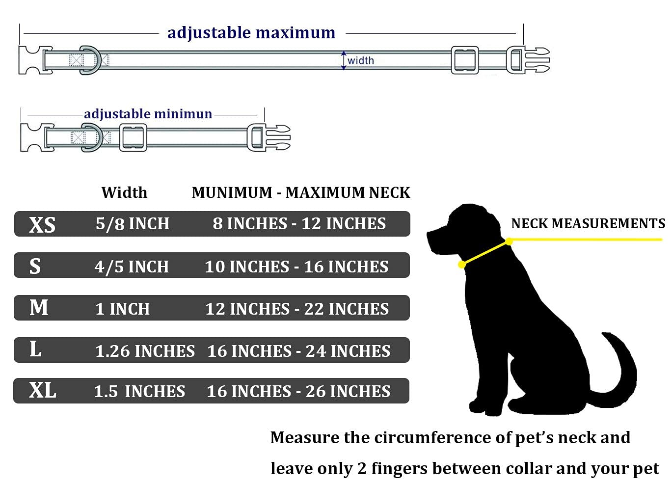 Bubblepup Adjustable Dog Collar with Detachable Bow - Soft, Comfortable Pet Collar for Small, Medium & Large Dogs - Perfect for Daily Walks, Training & Fashion Accessories