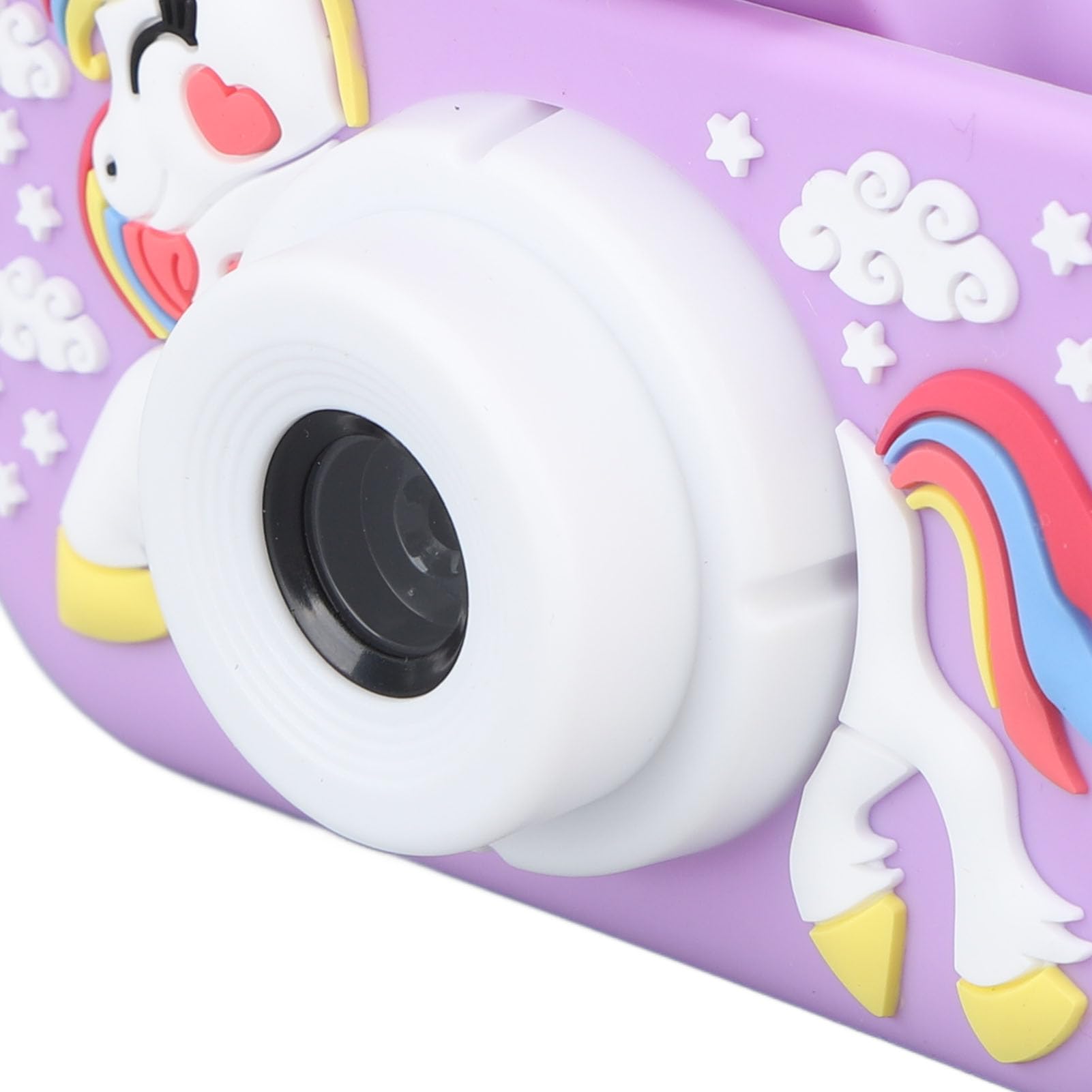 Kids Digital Selfie Camera - HD Video Recording, Fun Games & Music, Perfect Toy for Toddlers & Children (Purple) | Great for Birthday Gifts, Travel, Playtime & Creative Learning