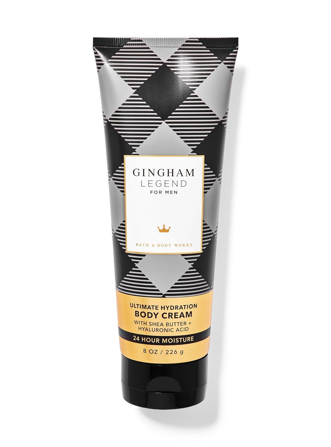 QURA Gingham Legend Ultimate Hydration Body Cream 226g - Deep Moisturizing & Nourishing for Dry Skin - Perfect for Daily Use & After Shower Care