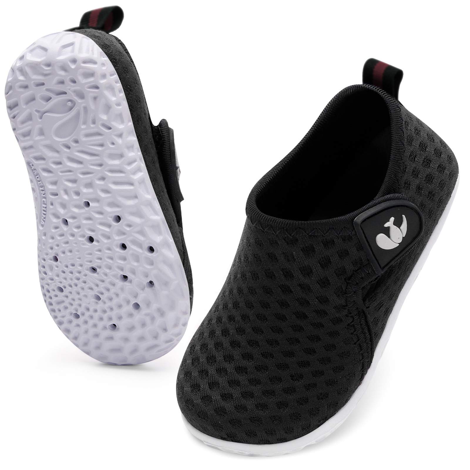 JOINFREE Toddler Water Shoes for Boys & Girls - Barefoot Kids Sneakers for Walking, Running, Beach & Pool - Lightweight & Breathable Summer Play Shoes