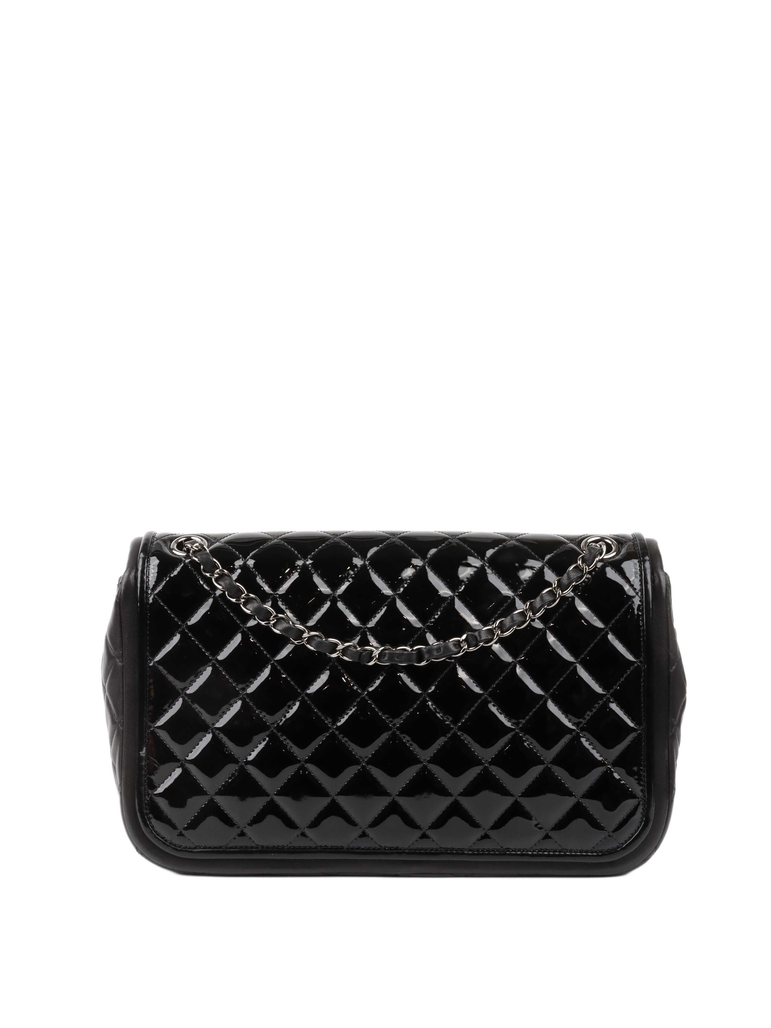 Chanel Patent Leather Classic Flap Bag - Luxury Designer Handbag for Women | Perfect for Evening Events, Parties & Special Occasions