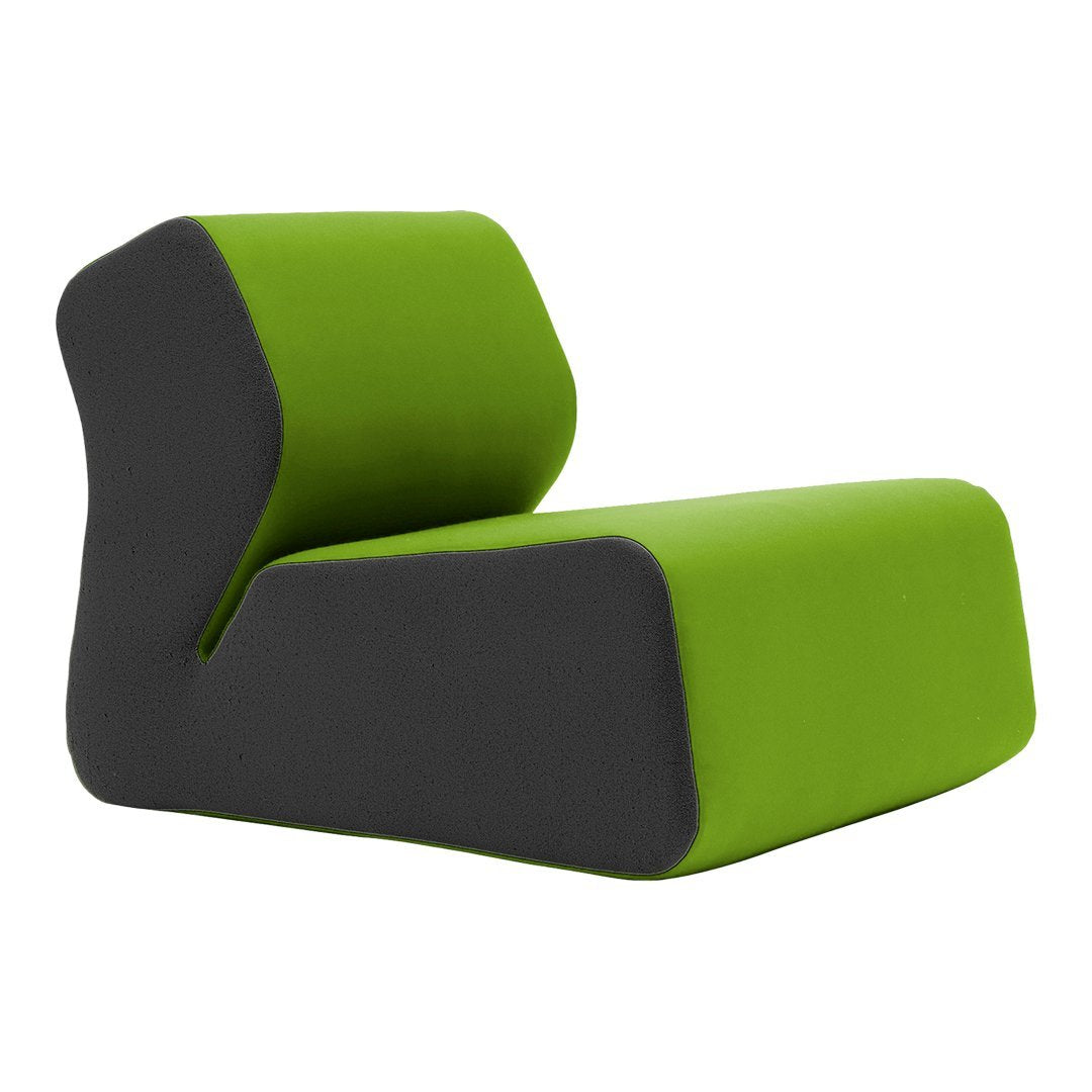 Hugo Lounge Chair - Modern Accent Chair for Living Room, Bedroom & Office - Comfortable Upholstered Armchair with Wooden Legs - Perfect for Relaxing, Reading & Lounging