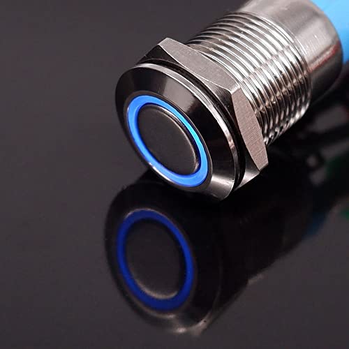 12mm-Flat Head Blue