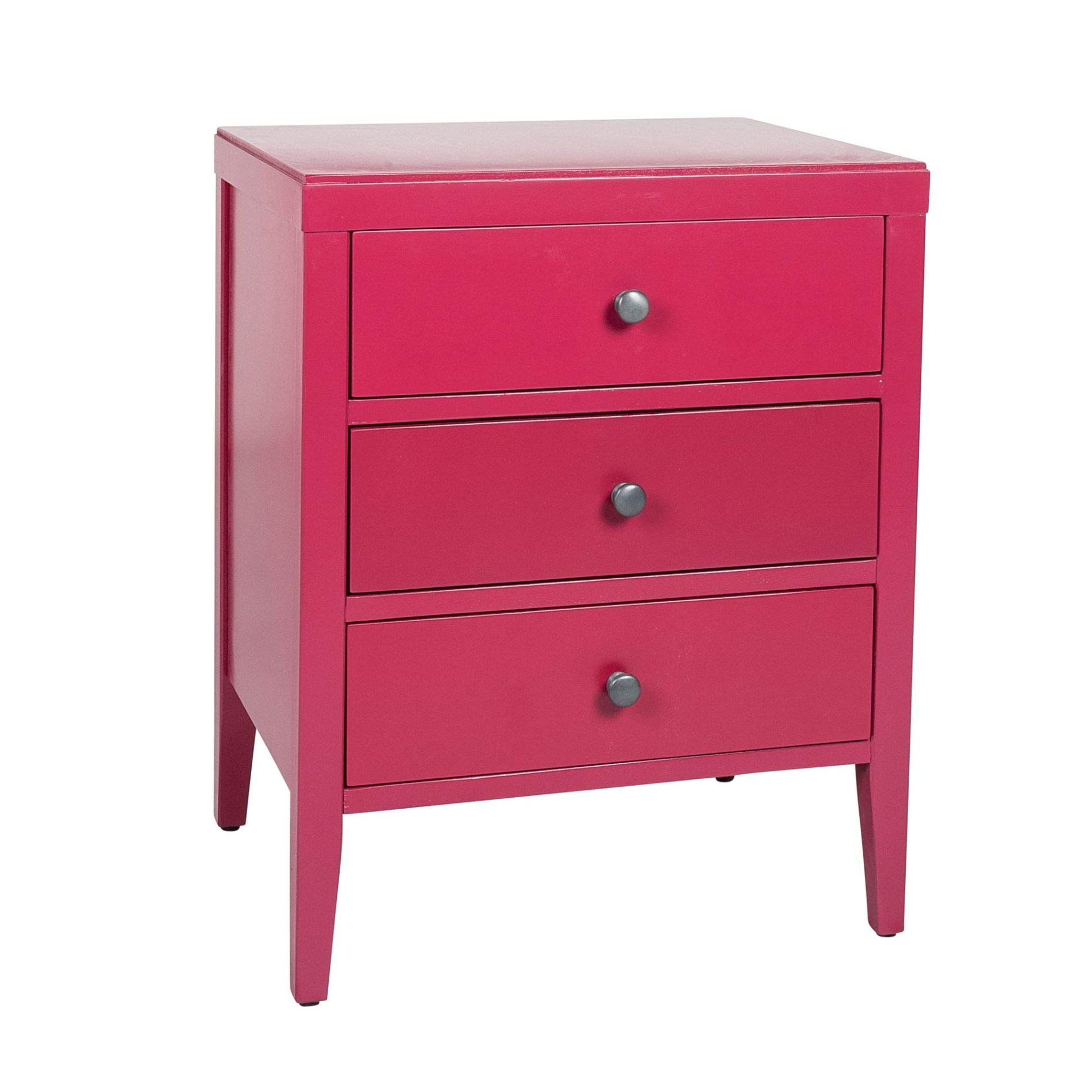 East at Main Red Jean Table - Stylish & Durable Denim Coffee Table for Living Room, Bedroom, or Dorm Decor
