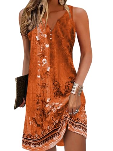 Orange Tank Dress