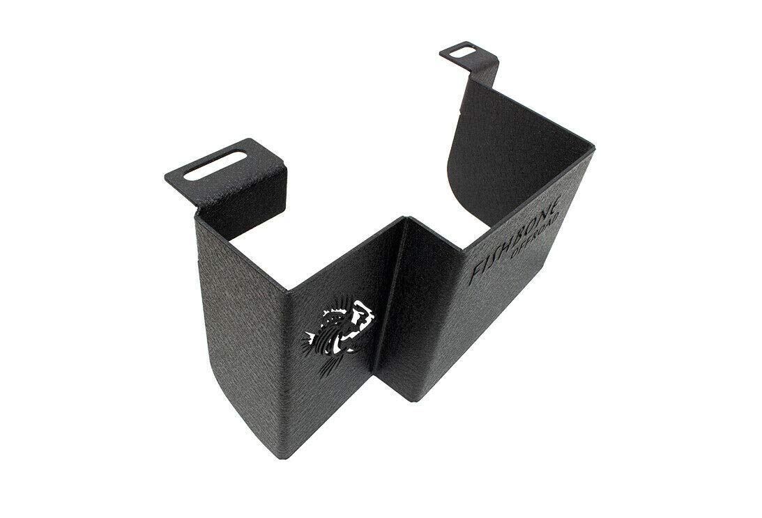 FISHBONE FB25100 JL Wheel Well Storage Bins - 4 Door Black Powder Coated Organizer for Jeep Wrangler & Gladiator | Perfect for Off-Road Gear & Camping Equipment Storage